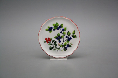 Underplate for glass 10cm Rokoko Forest berries CL č.1