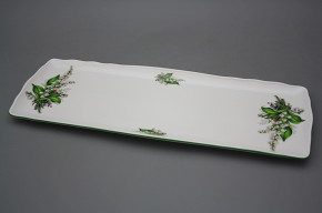 Tray square 45cm Rokoko Lilies of valley ZL