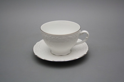 Tea cup 0,17l and saucer Opera Platinum č.1