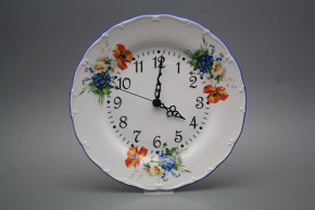Plate clock Ofelia Field flowers CAL