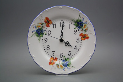 Plate clock Ofelia Field flowers CAL č.1