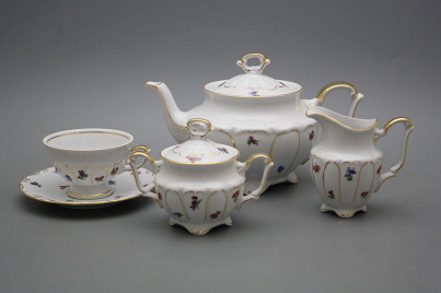 Tea set Maria Teresa Bouquet Sprays 15-piece GL č.1