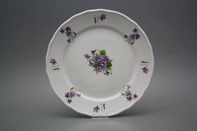 Flat plate 26cm Rokoko Violets JBB č.1