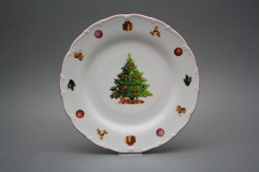 Flat plate 25cm Ofelia Christmas Tree JCL