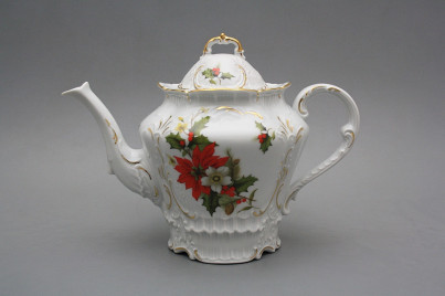 Teapot 1,2l Opera Poinsettia GL Lux č.1