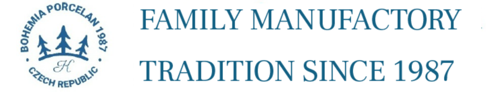 Bohemia porcelain 1987